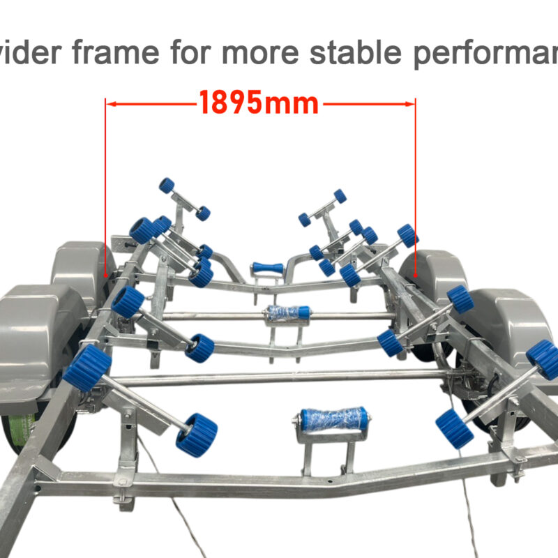 5.7M Galvanised Tandem Boat Trailer ATM 2000kg - Image 3