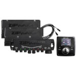 ZipWake KB300-S dynamic trim control system with control panel and interceptors