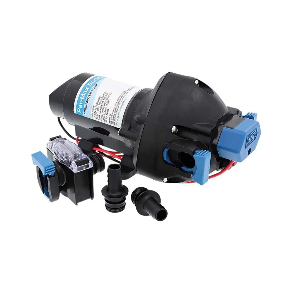 Marine deck wash and live bait tank pump