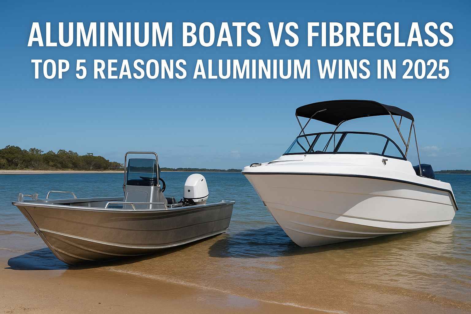 Aluminium Boats vs Fibreglass: Top 5 Reasons Aluminium Wins in 2025