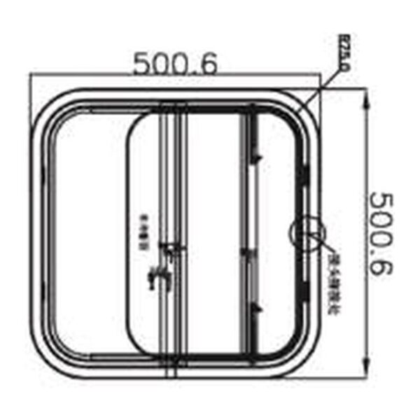 Sliding Window (Slid Left And Right) (0089AAB18-18 Series)