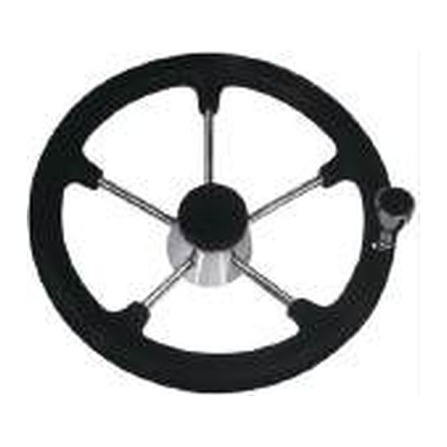 Steering Wheel With PU Foam Cover Wheel Knob