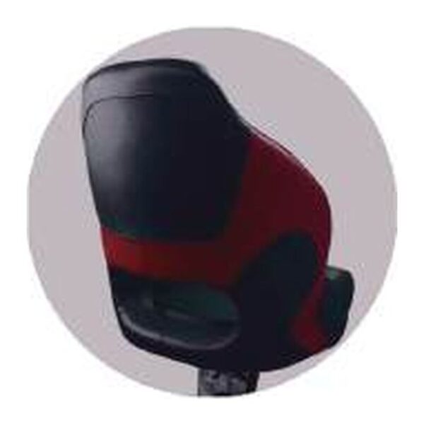 Flip-Up Bolster Bucket Boat Seat, Black/Red (ASM18006)