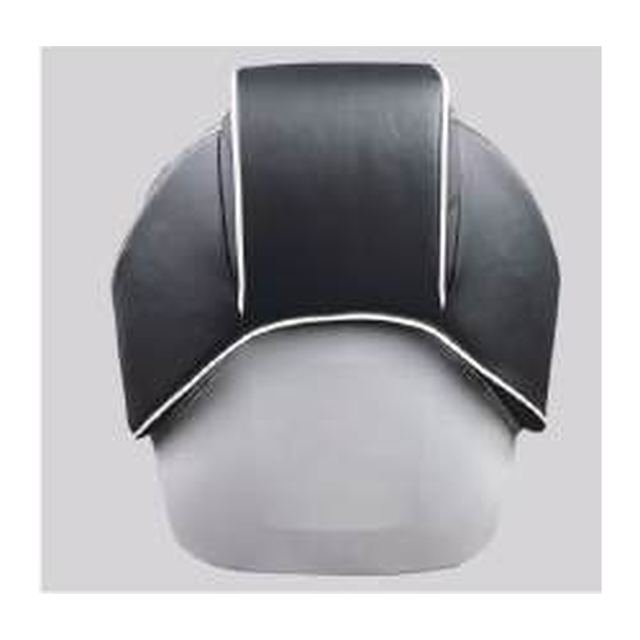 Flip-Up Bolster Sport Boat Seat, Black/Grey/White (ASM18010) - Image 2
