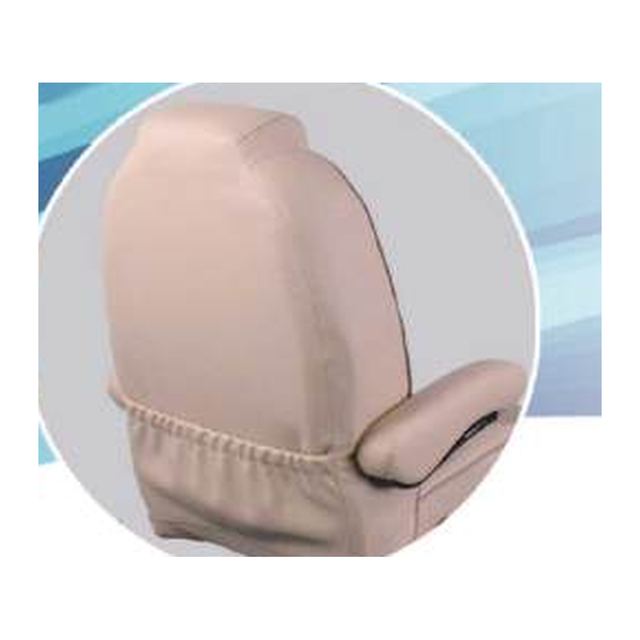 High-Back Reclining Boat Seat with Flip-Up Armrests, Beige (ASM18015) - Image 2