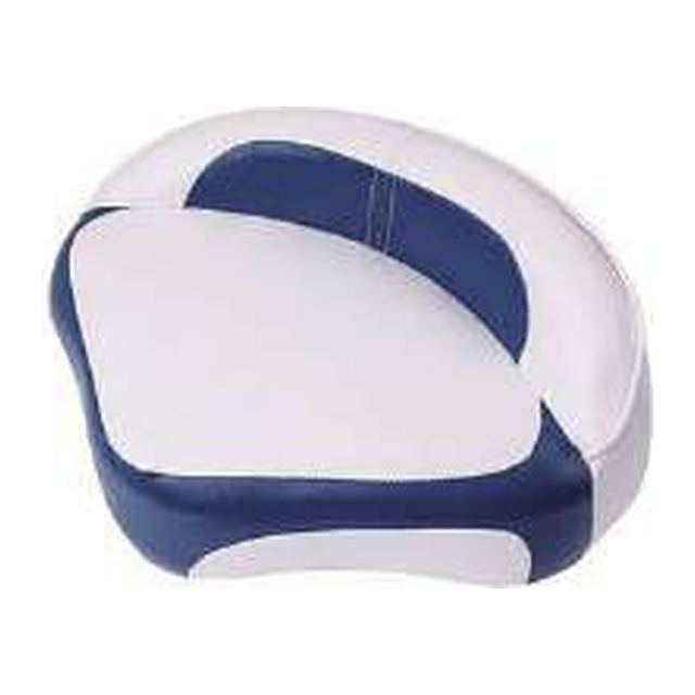 Boat Seat - Pro Stand-Up Seat, White/Blue