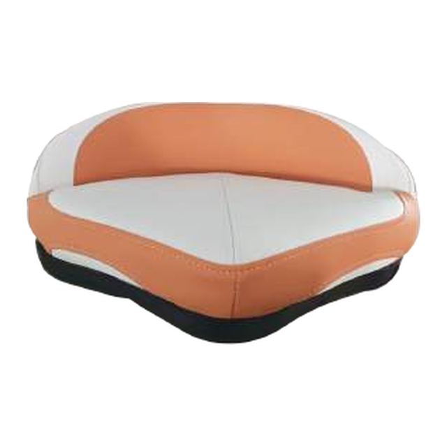 Boat Seat - Pro Casting Seat, Orange/White