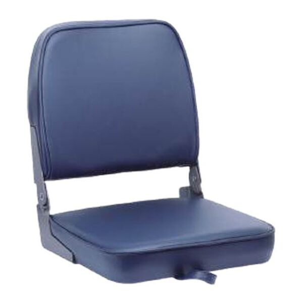 Boat Seat - Classic Folding, Navy Blue