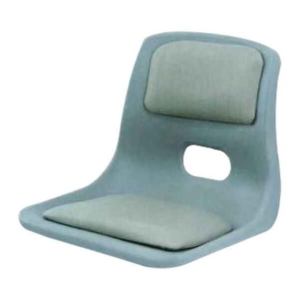 Boat Seat - Moulded Shell Seat with Cushions, Seafoam