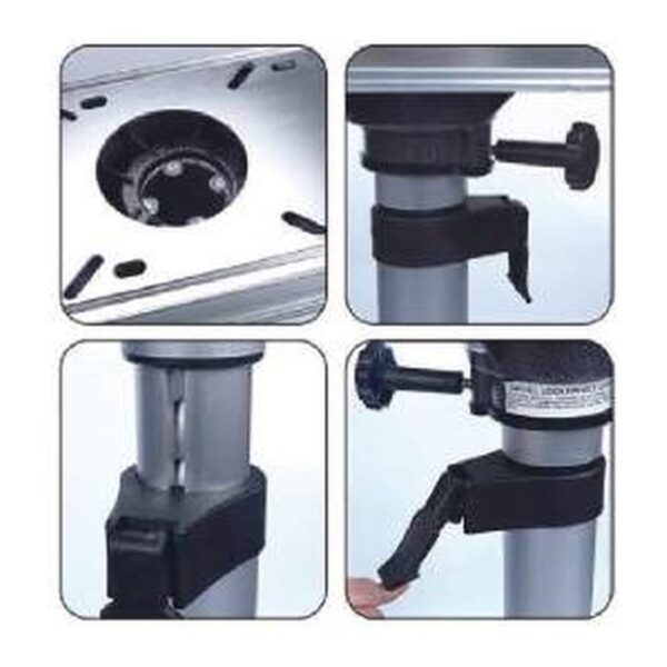 Manually Adjustable Pedestal With Slide