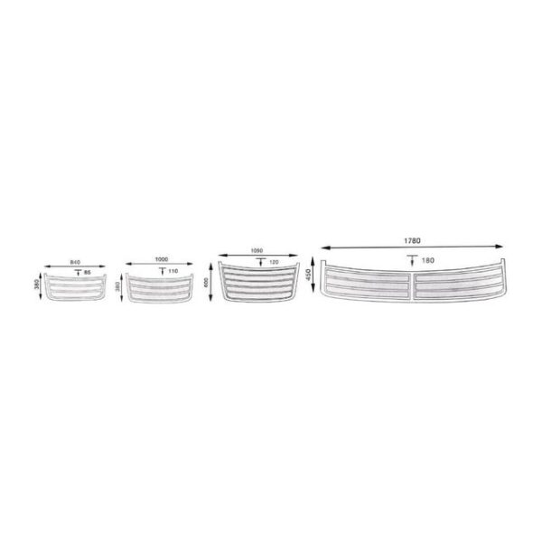 Stern Platform,Teak Wood (XK02-271SA Series)