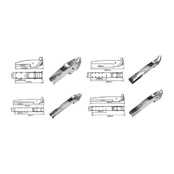 Pivoting Anchor Bow Rollers