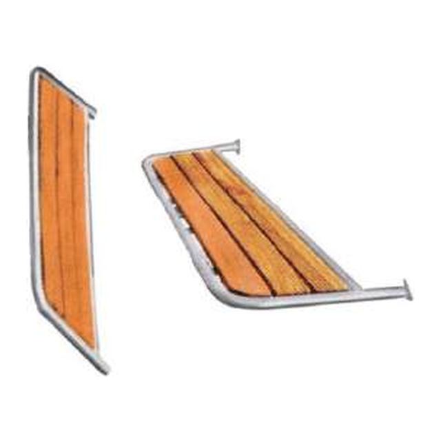Transom Platforms With Telescopic Ladder