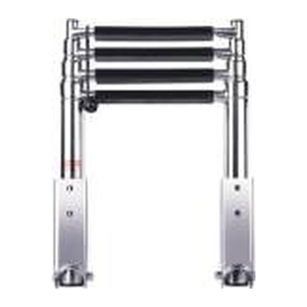 Over Platform Telescoping Ladders