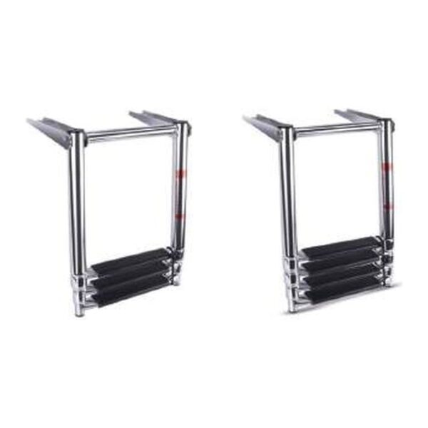 Over Platform Telescoping Ladders With Handle Bar