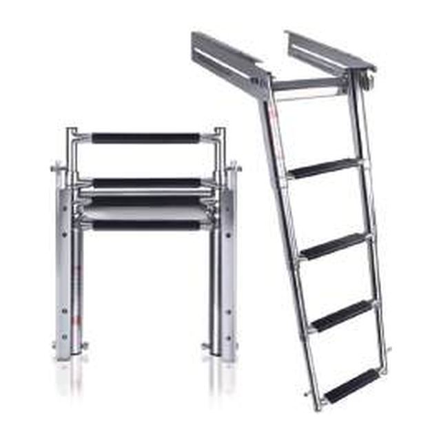 Under Platform Telescoping Boat Ladders