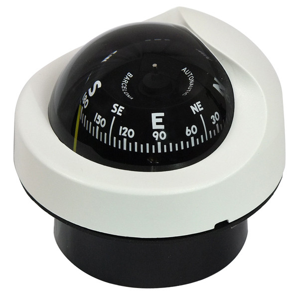 Flush mount marine compass