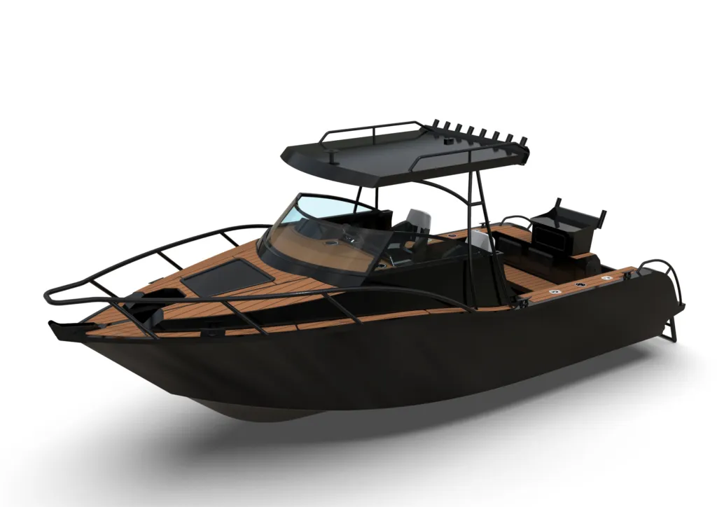 Sea Raider Sports Cab aluminium plate boat