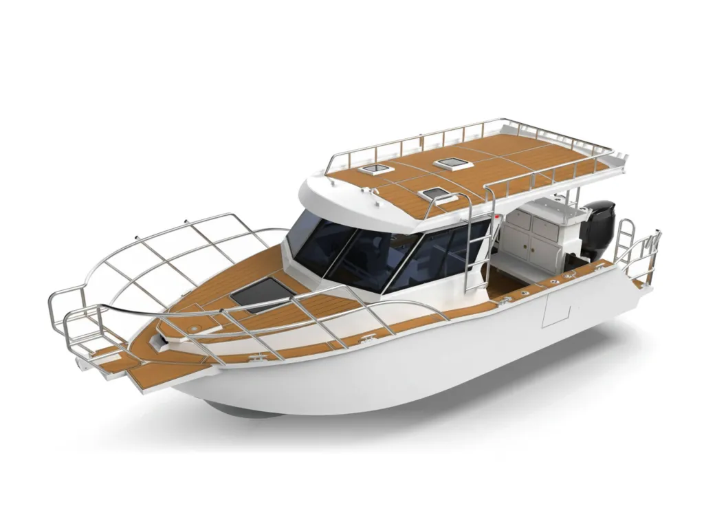 Sea Raider Boss 770 aluminium plate fishing boat